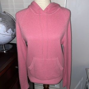 Pink Banana Republic cashmere hoodie sweater L